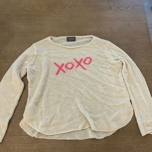Wooden ships sweater
